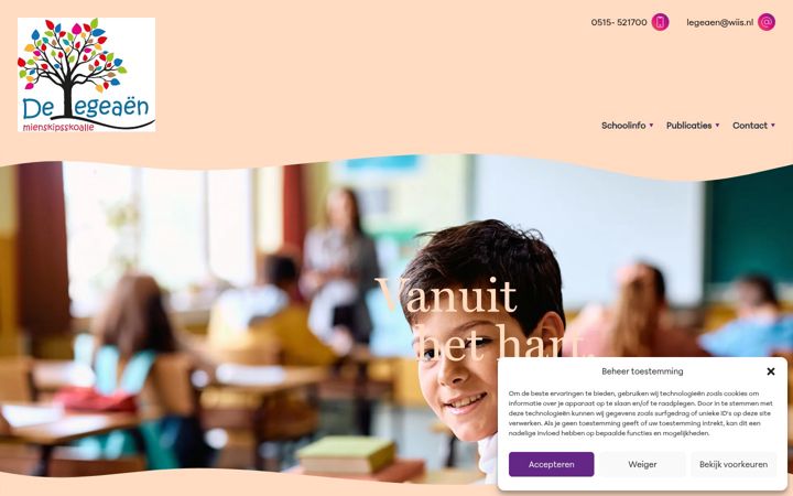 Screenshot of delegeaen.nl