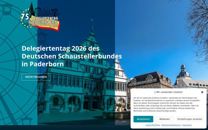 Screenshot of delegiertentag-paderborn.de