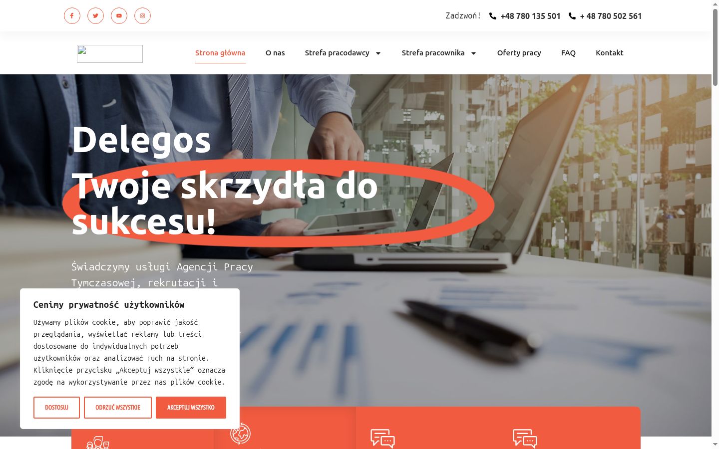 Snímek obrazovky baneru souhlasu zobrazeného před jakoukoli interakcí