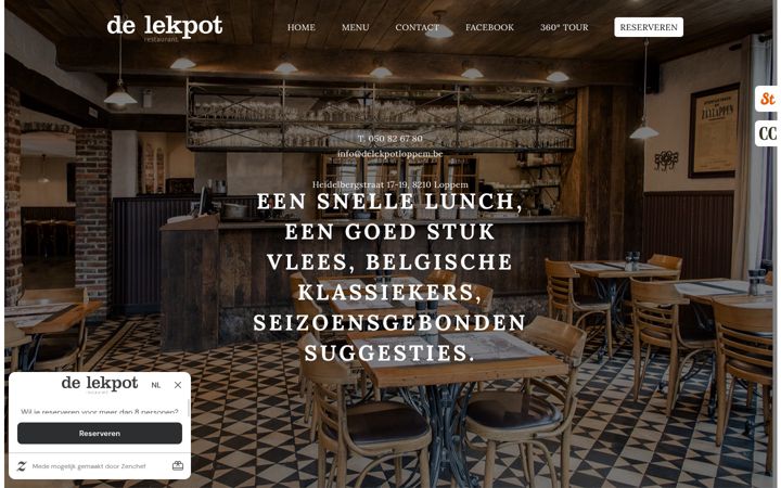 Screenshot of delekpotloppem.be