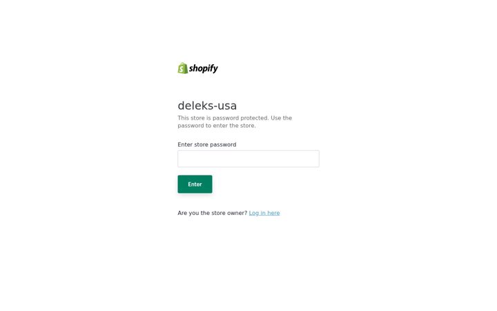 Skjermbilde av deleks.net