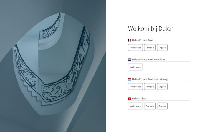 Screenshot of delen.lu