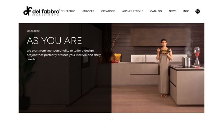 Screenshot of delfabbro.com