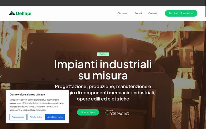 Screenshot of delfapi.it