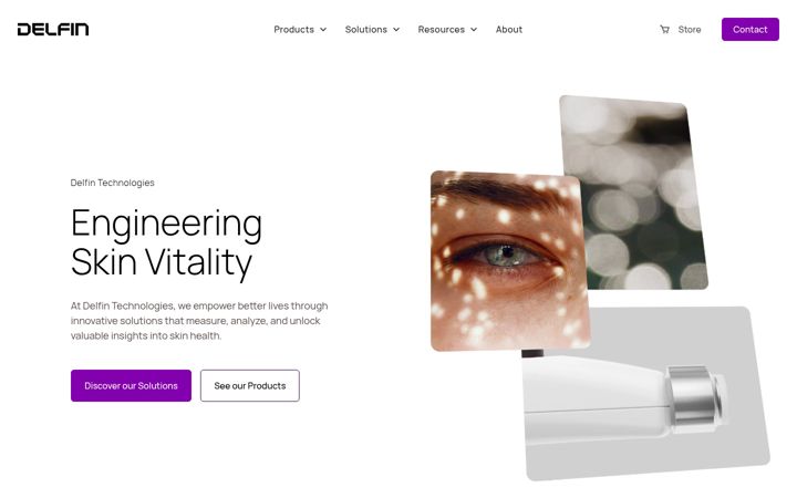 Screenshot of delfintech.com