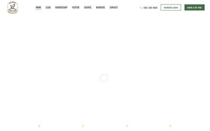 Screenshot of delganygolfclub.com
