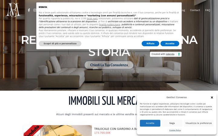 Screenshot of delgiudicerealestate.com