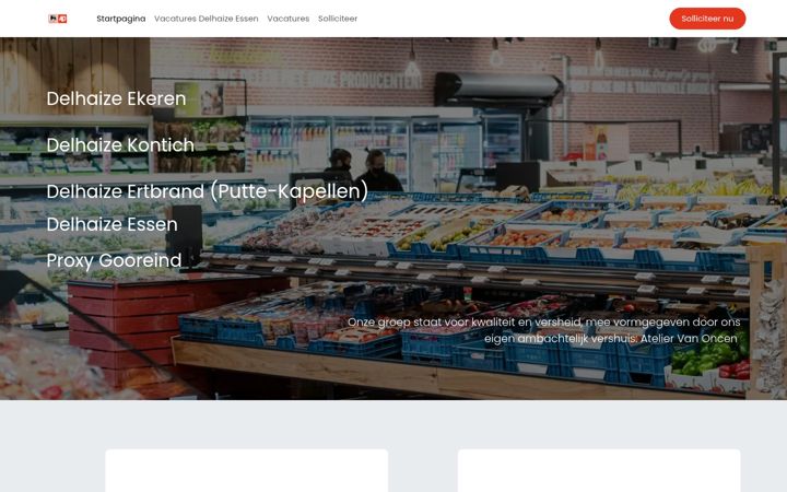 Screenshot of delhaizeputtekapellen.be