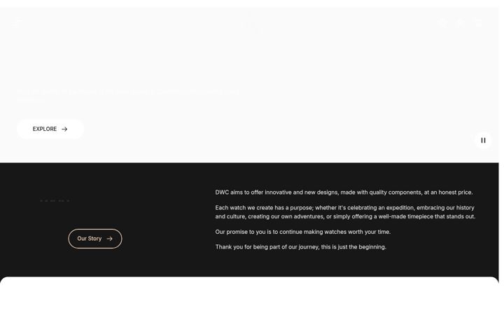 Screenshot of delhiwatchcompany.com