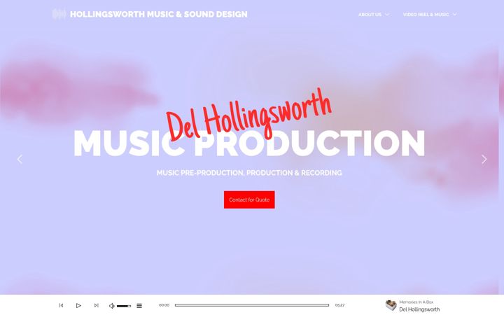 Screenshot of delhollingsworth.com