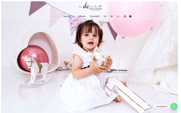 Screenshot of deliahphotodreams.com