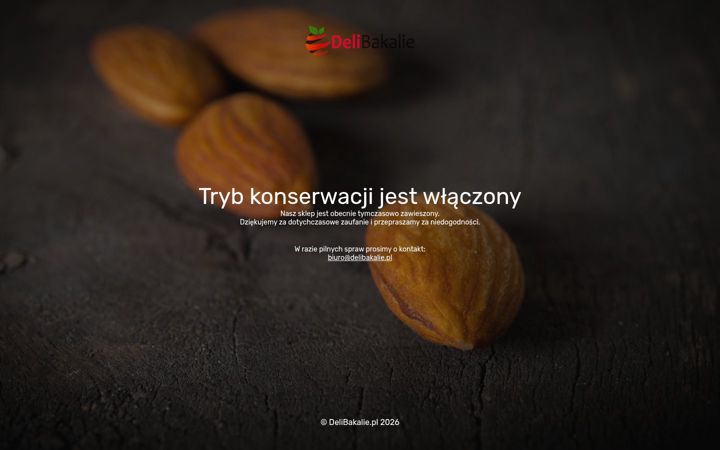 Screenshot of delibakalie.pl