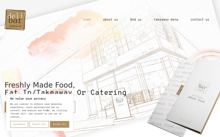 Screenshot of delibarharrogate.com