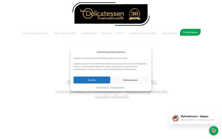 Skærmbillede af delicatessen.fi