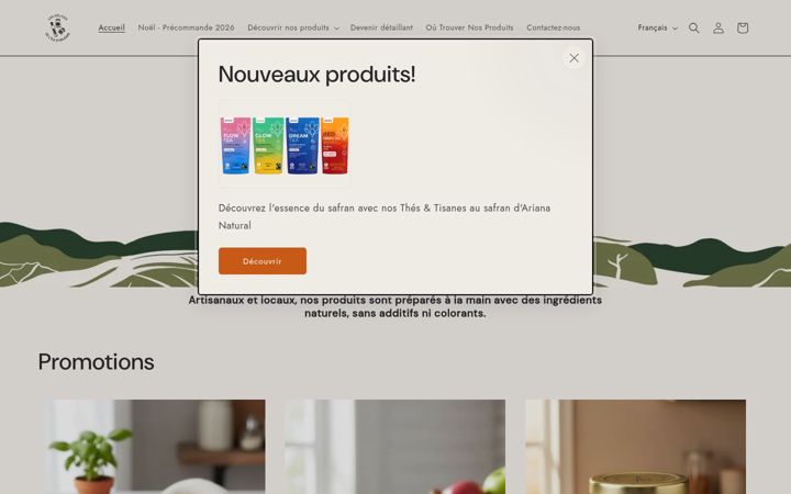 Screenshot of delicesdeliledorleans.com