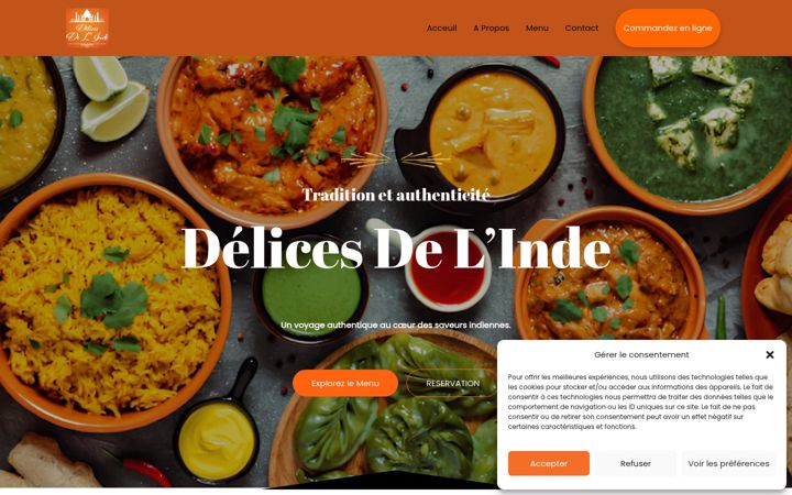 Screenshot of delicesdelinde-mulhouse.fr