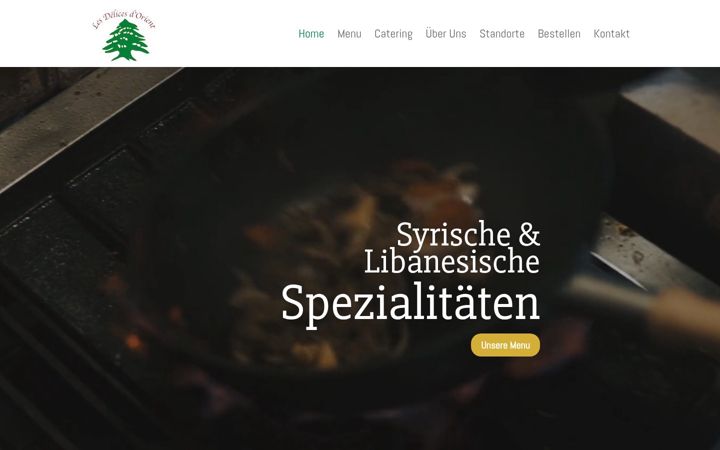 Screenshot of delicesdorient.ch