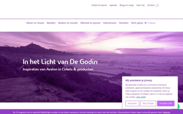 Screenshot stránky delichtewereld.nl