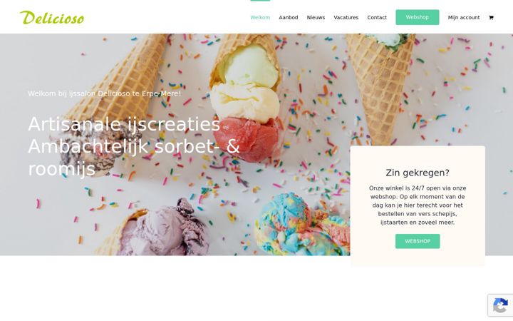 Screenshot of delicioso-ijs.be
