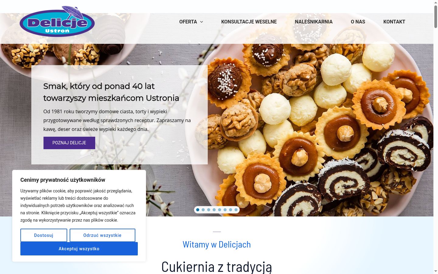Snímek obrazovky baneru souhlasu zobrazeného před jakoukoli interakcí