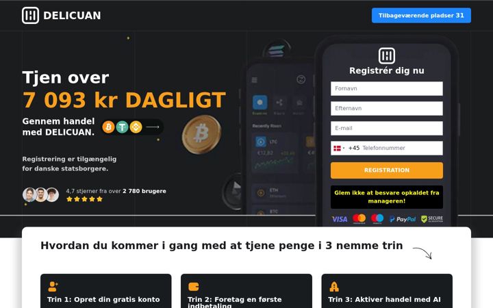 Screenshot of delicuan.net