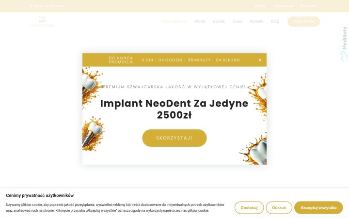 Captură de ecran a delightclinic.pl