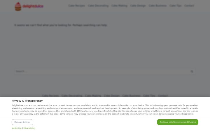 Screenshot of delightdulce.com