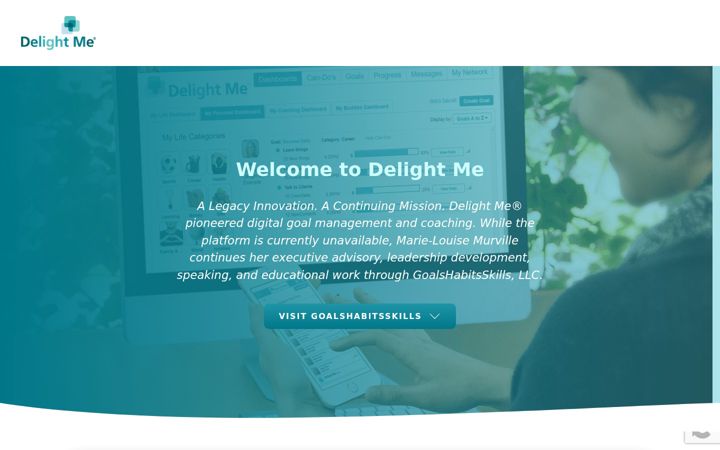 Screenshot of delightme.com