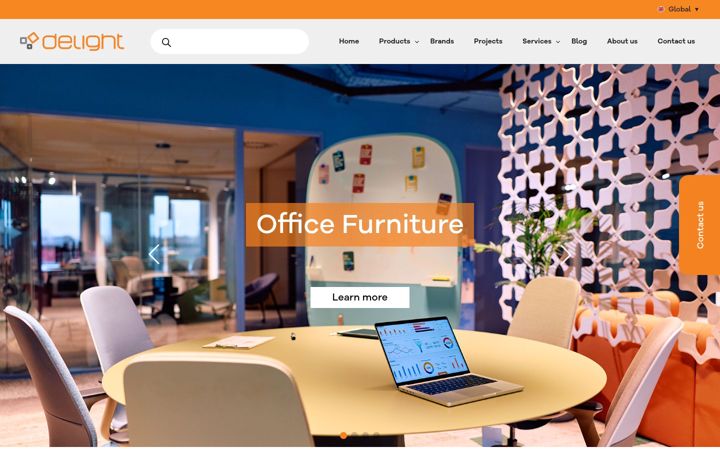 Screenshot of delightoffice.com
