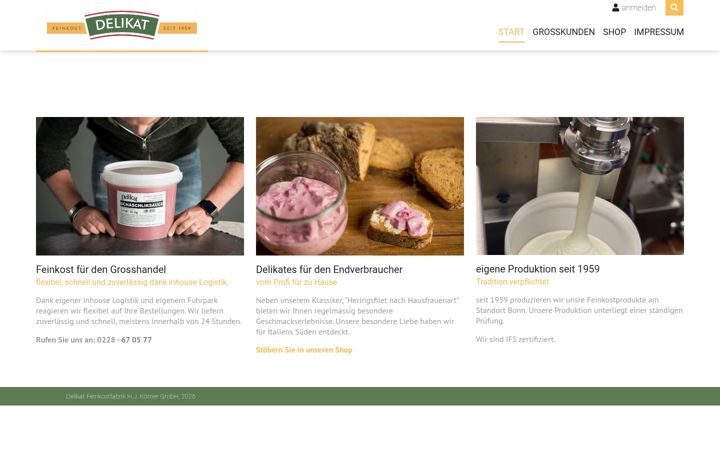 Screenshot of delikat-feinkost.de