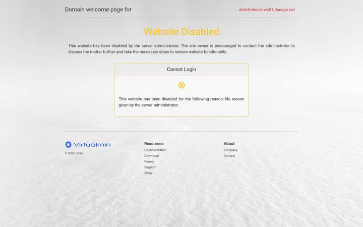 Screenshot of delinforlease.nl