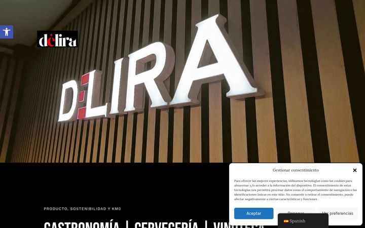 Ekrānuzņēmums no deliraribadeo.es