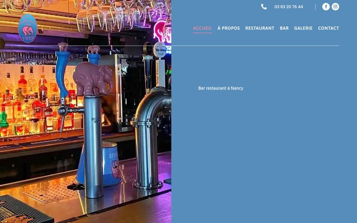 Screenshot of deliriumcafe-nancy.fr