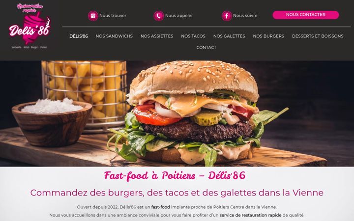 Screenshot of delis86.fr