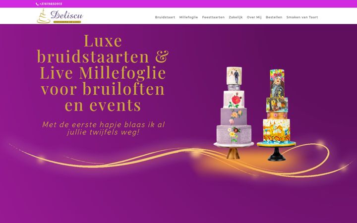 Screenshot of deliscu.nl