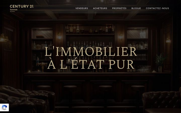 Screenshot of delisle-immobilier.com