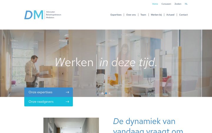Screenshot of delissenmartens.nl