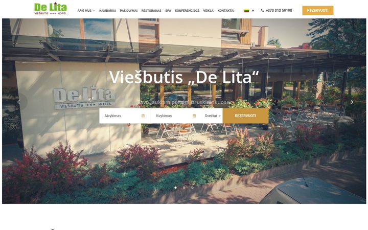 Screenshot of delita.lt