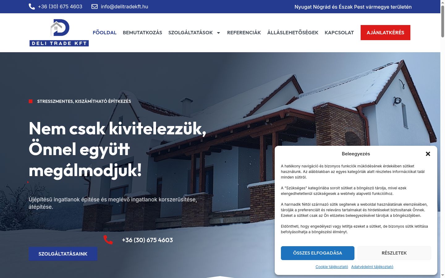Zrzut ekranu banera zgody wyświetlanego przed jakąkolwiek interakcją
