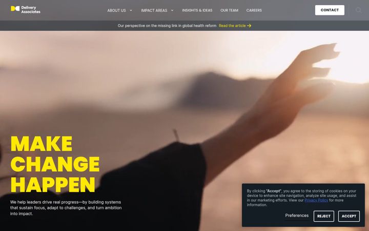 Screenshot of deliveryassociates.org