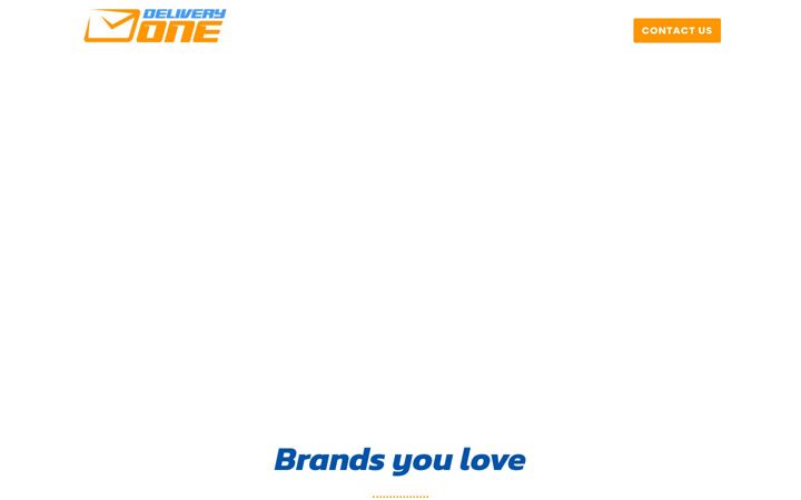 Screenshot of deliveryone.co.uk
