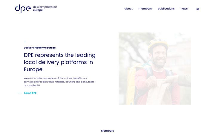 Screenshot of deliveryplatforms.eu