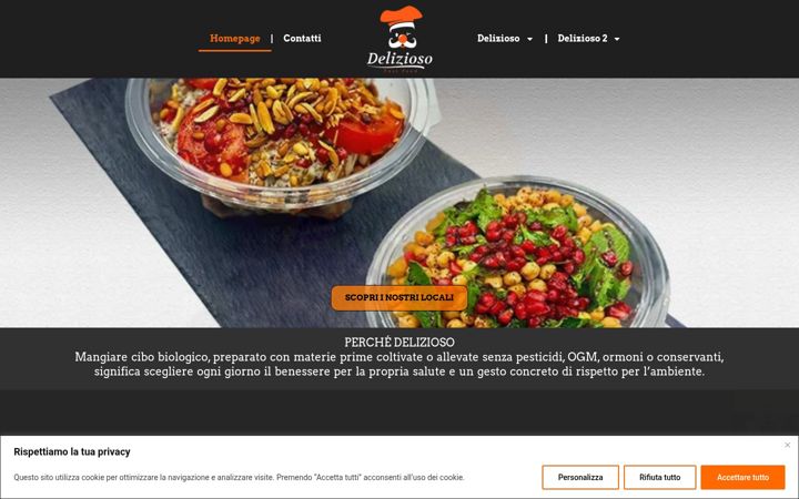 Screenshot von deliziosofood.it