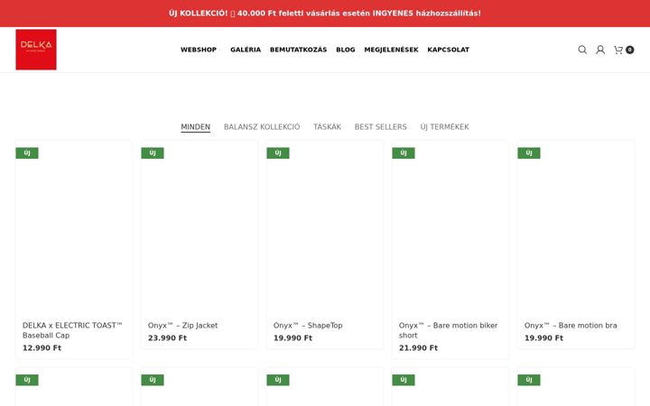 Screenshot of delkabag.com