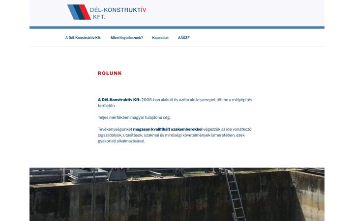 Zrzut ekranu delkonstruktiv.hu