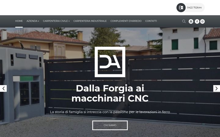 Screenshot von dellaicasnc.it
