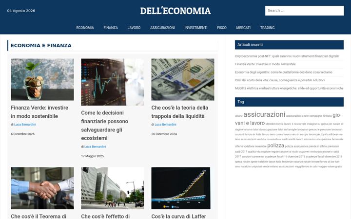Zrzut ekranu delleconomia.it