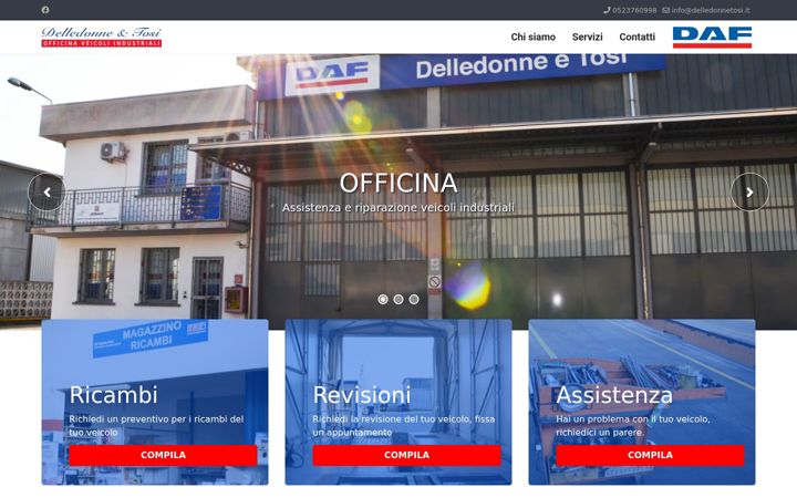 Zrzut ekranu delledonnetosi.it
