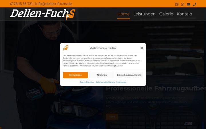 Screenshot of dellen-fuchs.de