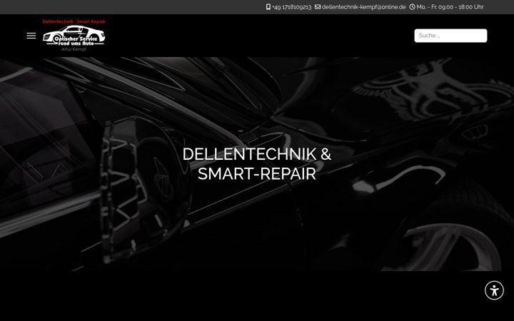 Screenshot of dellentechnik-kempf.de